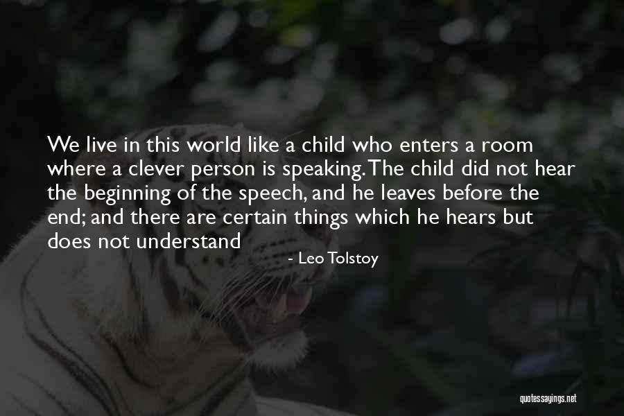 The Beginning Not The End Quotes By Leo Tolstoy