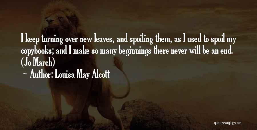 The Beginning Of March Quotes By Louisa May Alcott