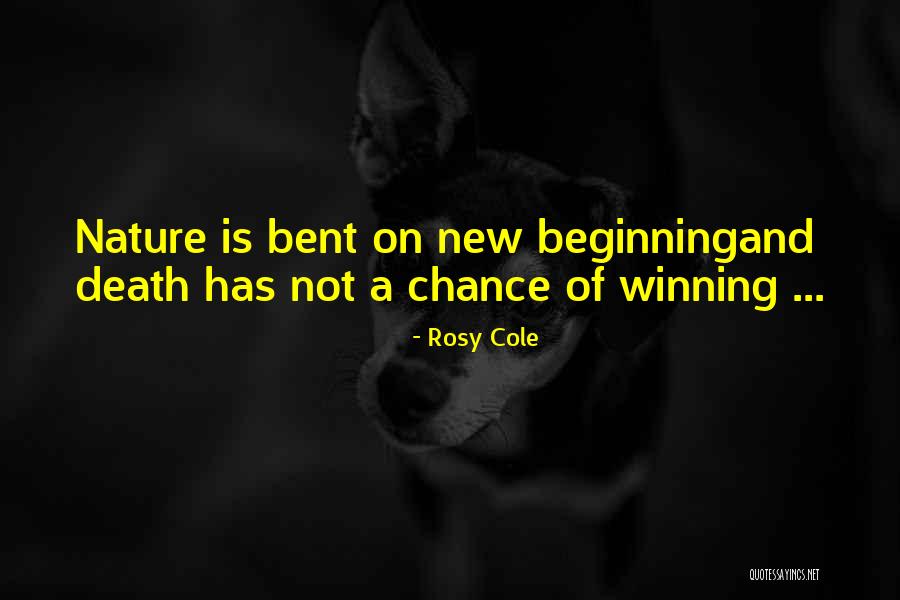 The Beginning Of Something Great Quotes By Rosy Cole The Beginning Of Something Great Quotes By Rosy Cole