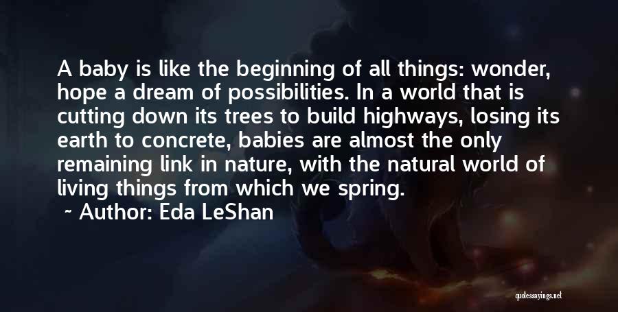 The Beginning Of Spring Quotes By Eda LeShan