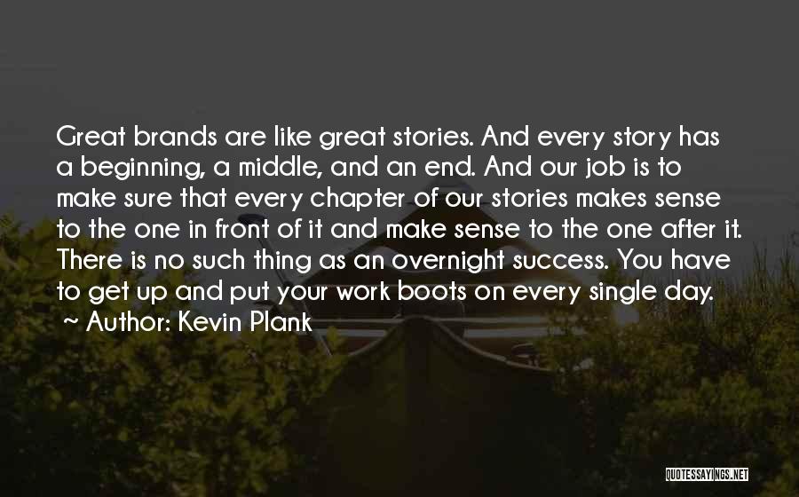 The Beginning Of Success Quotes By Kevin Plank