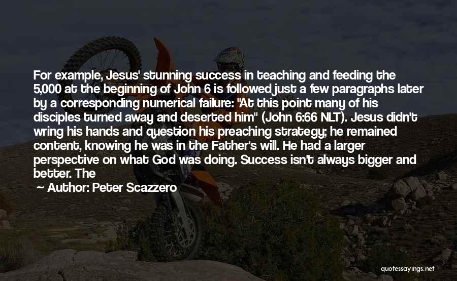 The Beginning Of Success Quotes By Peter Scazzero