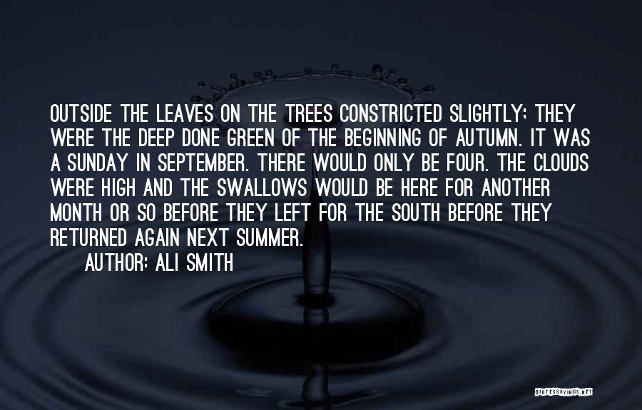 The Beginning Of Summer Quotes By Ali Smith