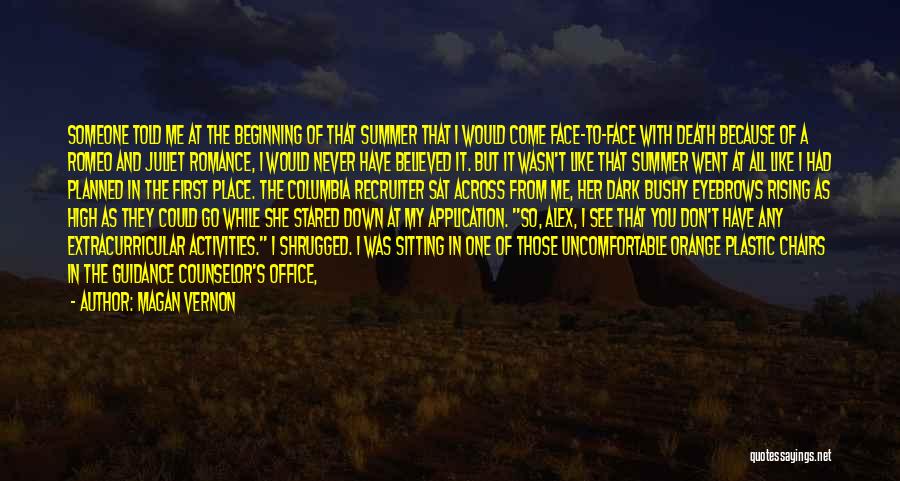 The Beginning Of Summer Quotes By Magan Vernon