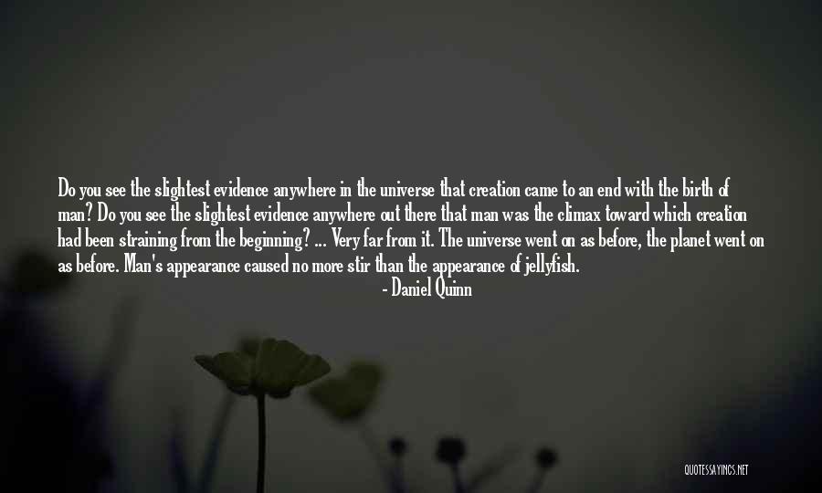 The Beginning Of The Universe Quotes By Daniel Quinn