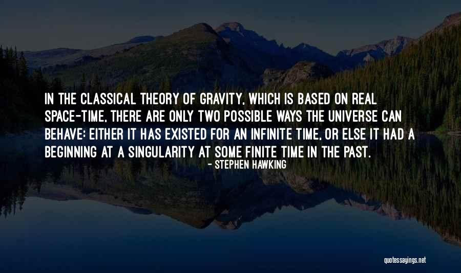 The Beginning Of The Universe Quotes By Stephen Hawking