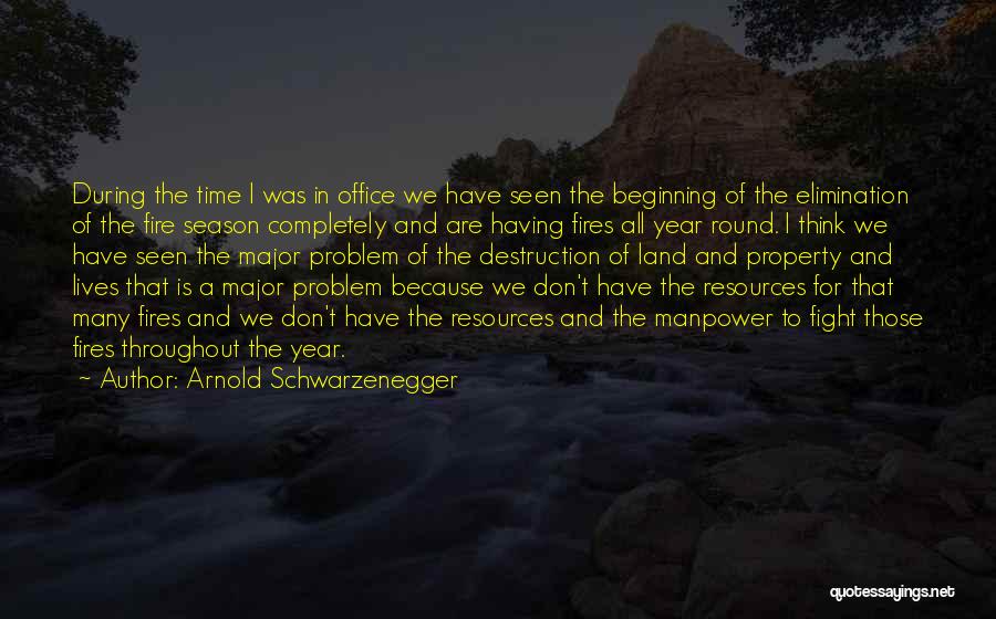 The Beginning Of The Year Quotes By Arnold Schwarzenegger