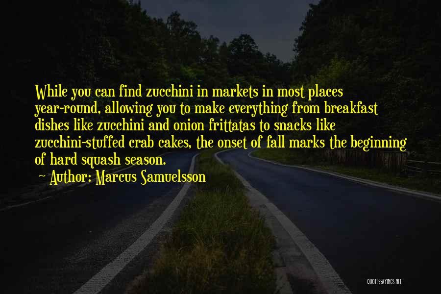 The Beginning Of The Year Quotes By Marcus Samuelsson