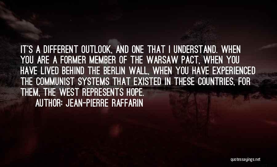 The Berlin Wall Quotes By Jean-Pierre Raffarin