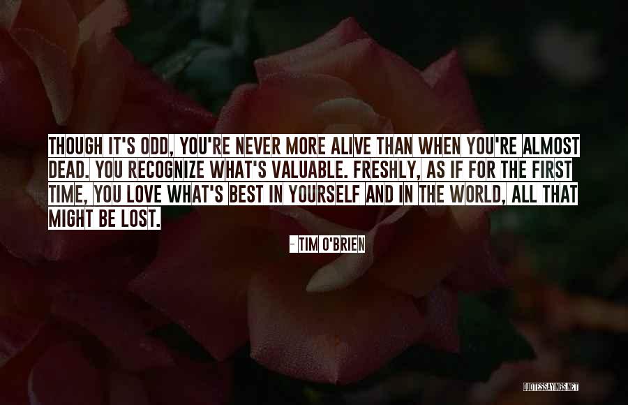 The Best All Time Love Quotes By Tim O'Brien The Best All Time Love Quotes By Tim O'Brien