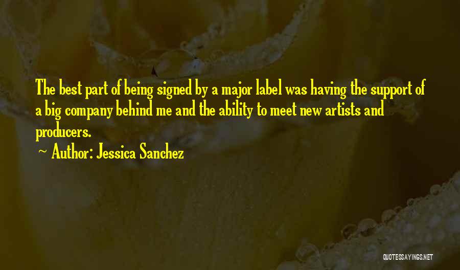 The Best Artist Quotes By Jessica Sanchez