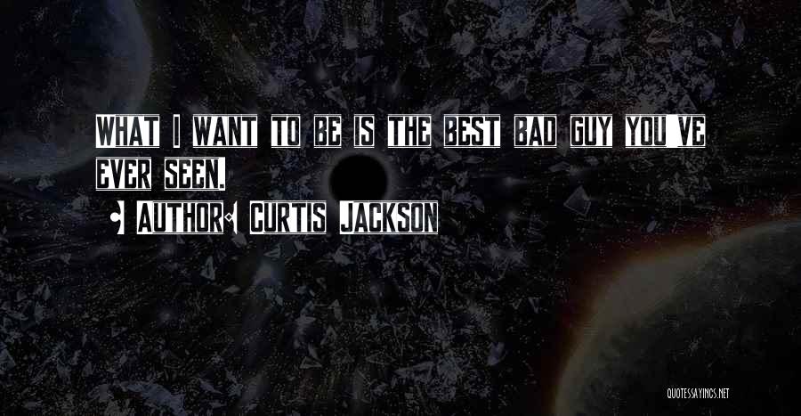 The Best Bad Guy Quotes By Curtis Jackson