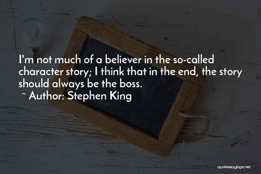 The Best Boss Ever Quotes By Stephen King