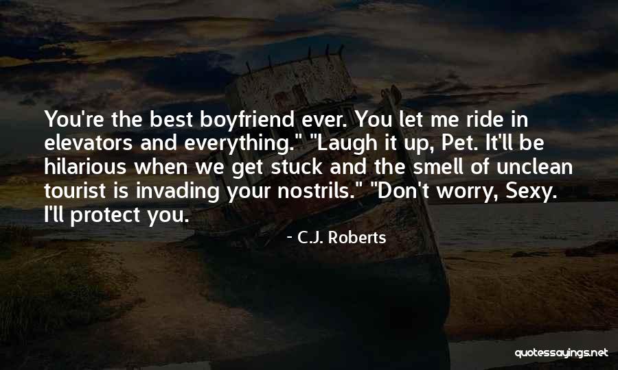 The Best Boyfriend Ever Quotes By C.J. Roberts