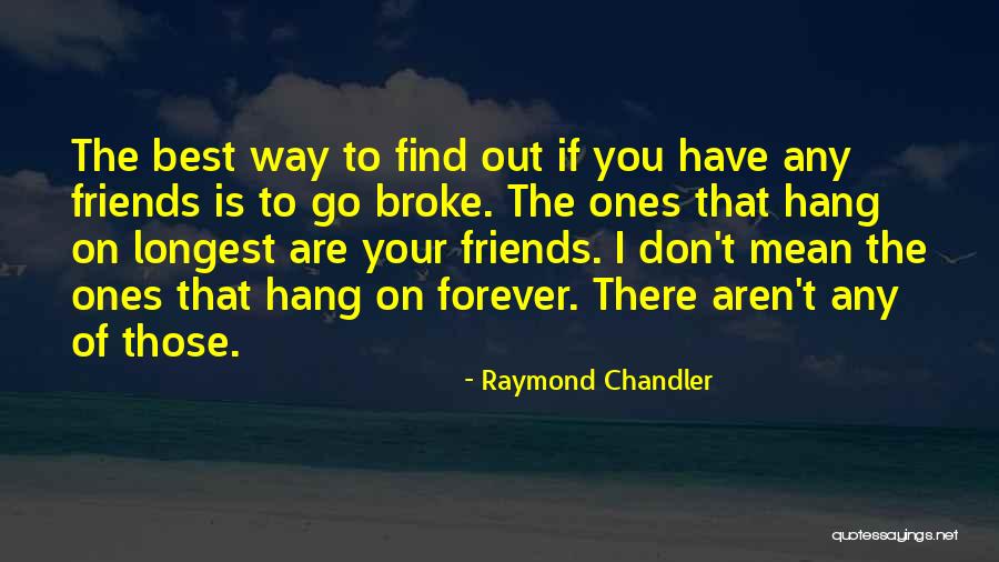 The Best Friends Forever Quotes By Raymond Chandler