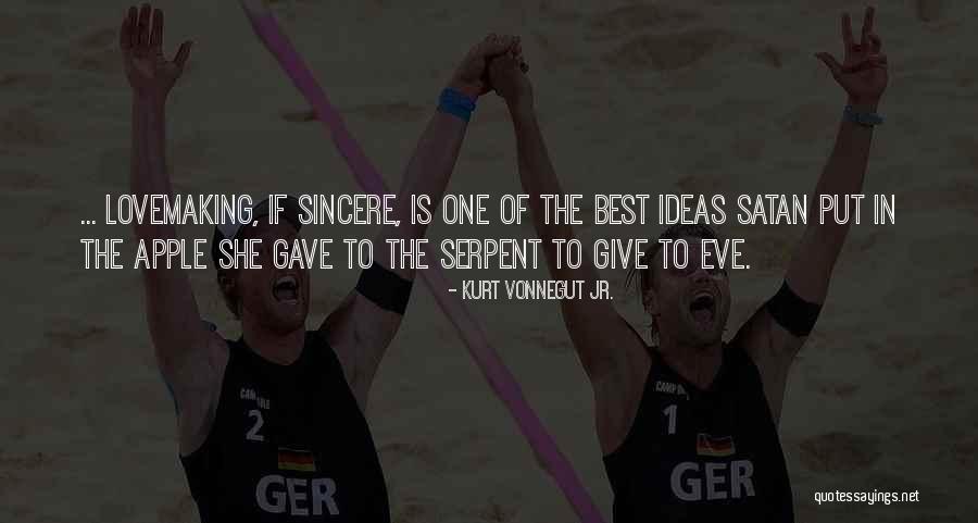 The Best Ideas Quotes By Kurt Vonnegut Jr. The Best Ideas Quotes By Kurt Vonnegut Jr.