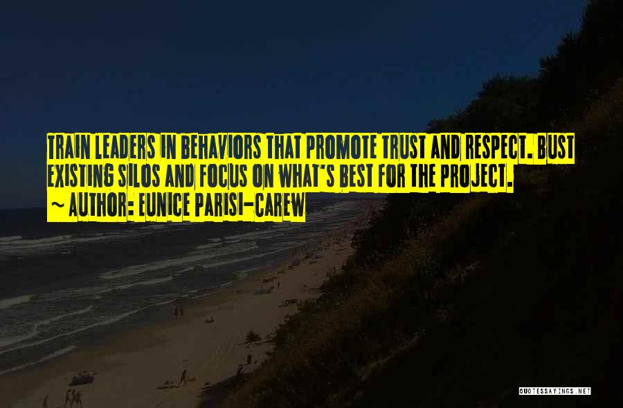 The Best Leaders Quotes By Eunice Parisi-Carew