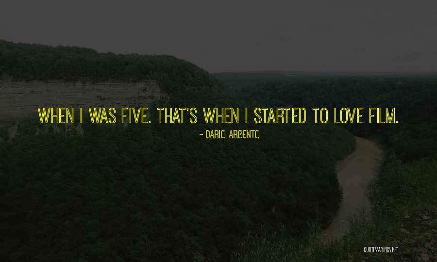 The Best Love Film Quotes By Dario Argento The Best Love Film Quotes By Dario Argento