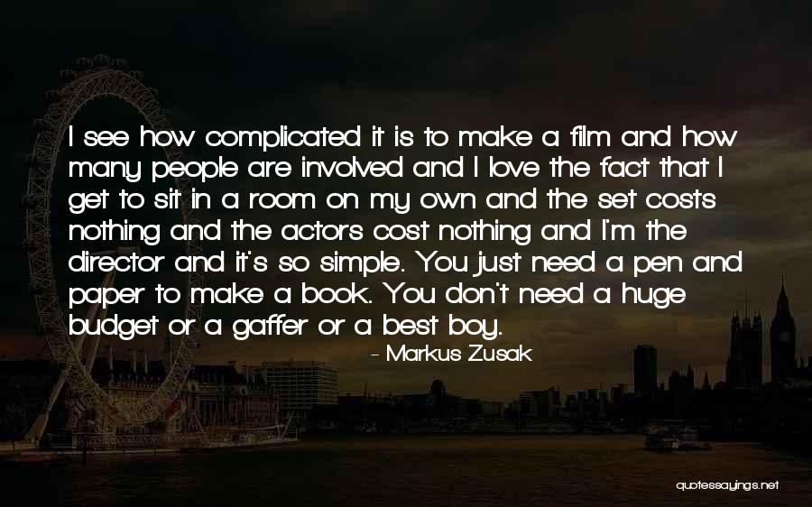 The Best Love Film Quotes By Markus Zusak The Best Love Film Quotes By Markus Zusak