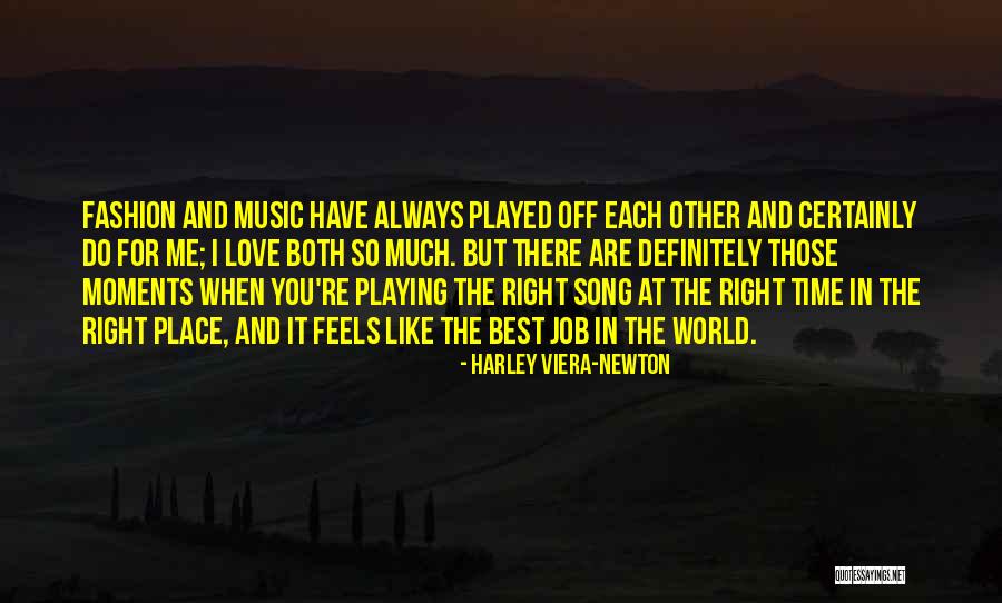 The Best Love Song Quotes By Harley Viera-Newton