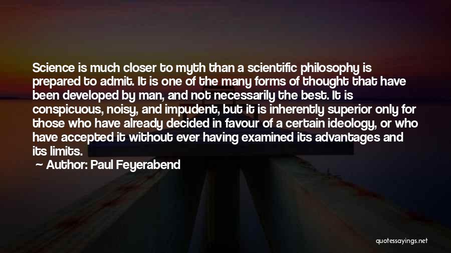 The Best Man Ever Quotes By Paul Feyerabend