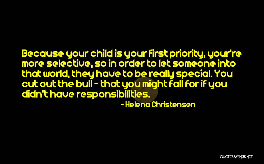 The Best Mom In The World Quotes By Helena Christensen