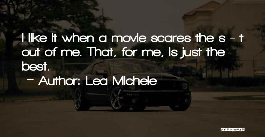 The Best Movie Quotes By Lea Michele