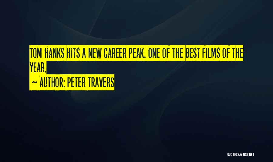 The Best New Year Quotes By Peter Travers