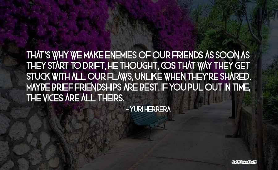 The Best Of Friendship Quotes By Yuri Herrera