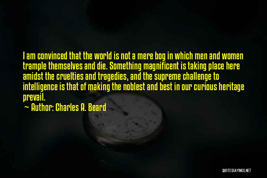 The Best Of Humanity Quotes By Charles A. Beard