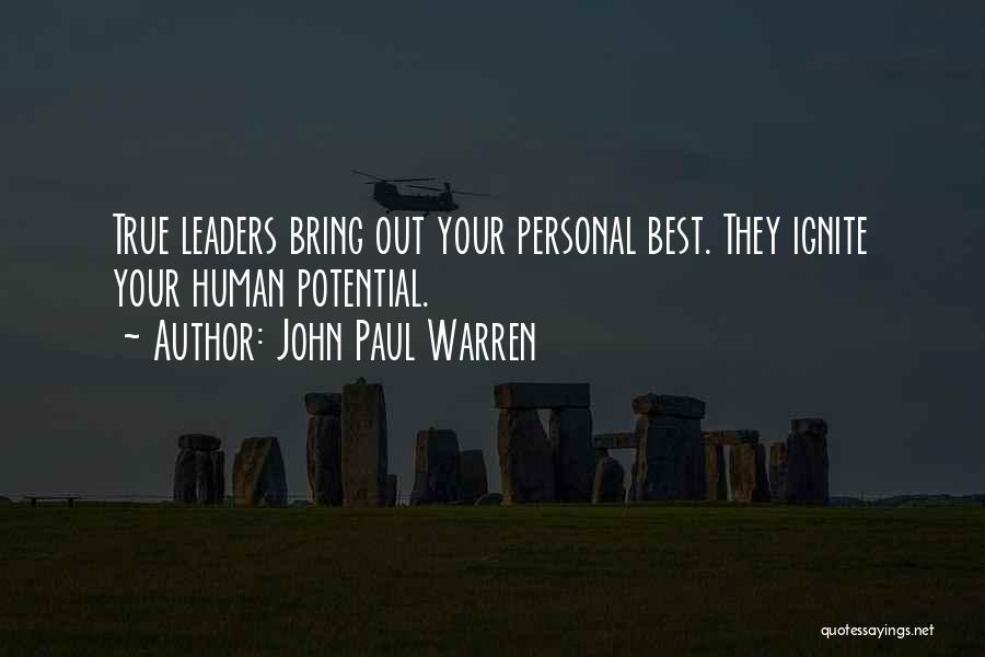 The Best Of Motivational Quotes By John Paul Warren