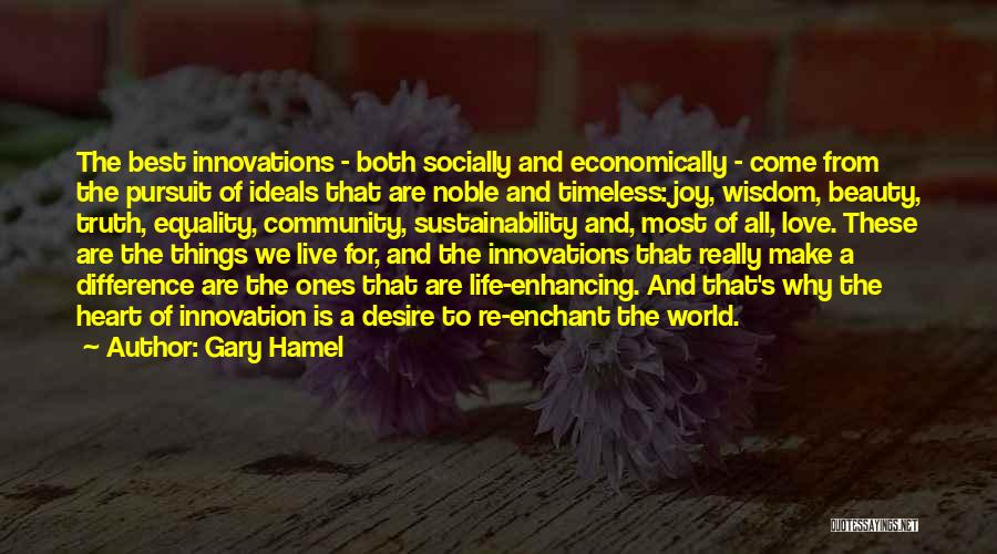 The Best Of Wisdom Quotes By Gary Hamel