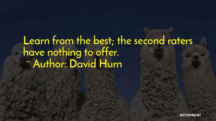 The Best Offer Quotes By David Hurn