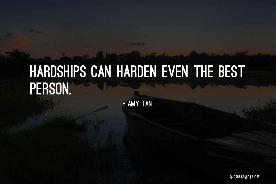 The Best Person Quotes By Amy Tan