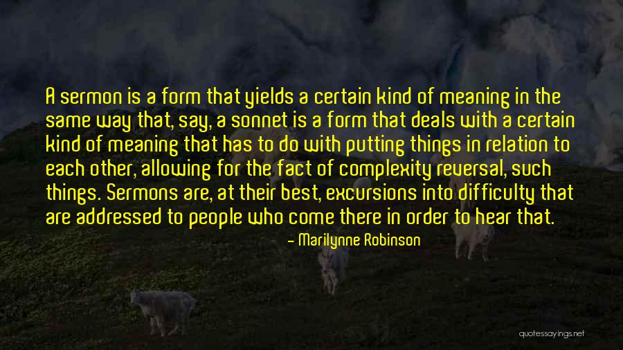 The Best Sermon Quotes By Marilynne Robinson The Best Sermon Quotes By Marilynne Robinson