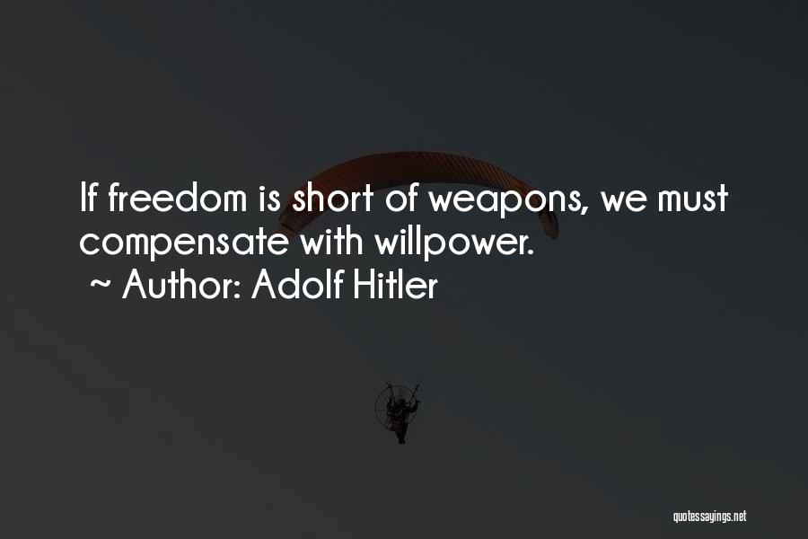 The Best Short Inspirational Quotes By Adolf Hitler