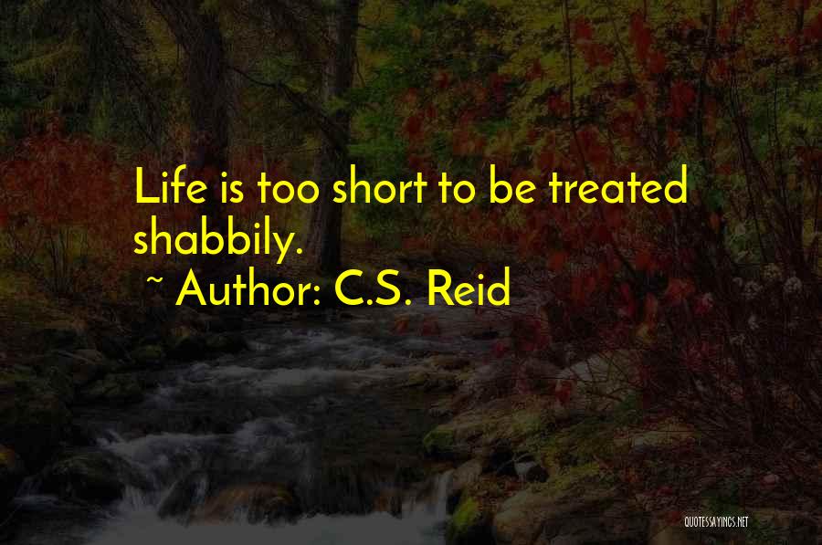 The Best Short Motivational Quotes By C.S. Reid