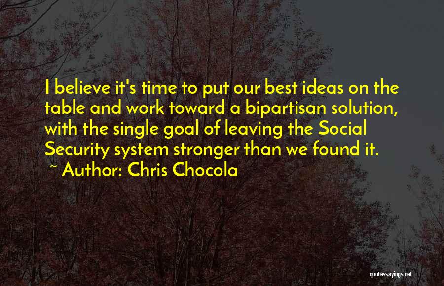 The Best Single Quotes By Chris Chocola