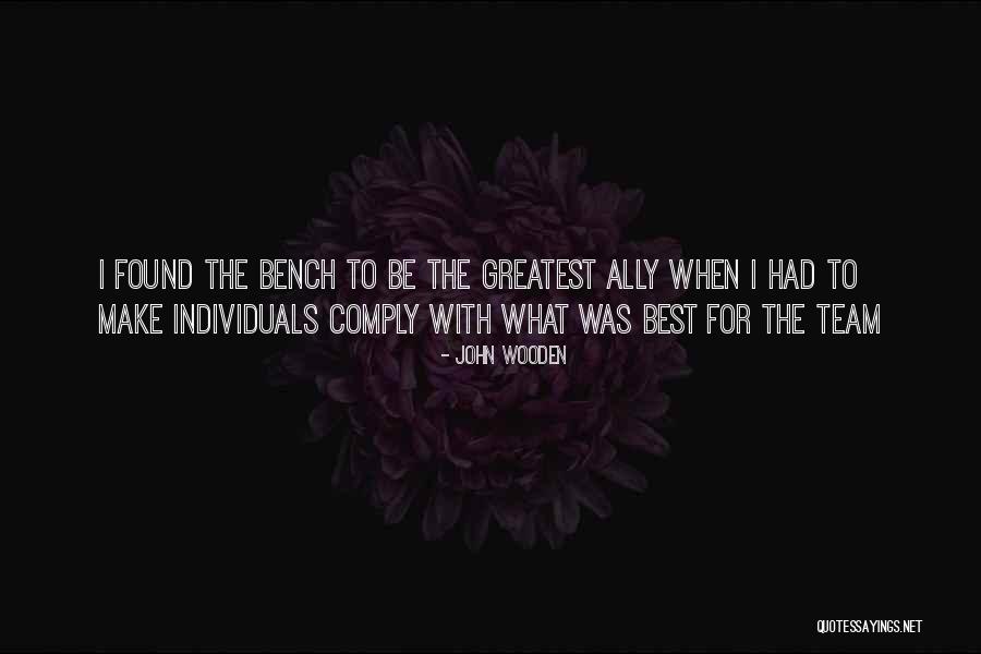 The Best Team Quotes By John Wooden The Best Team Quotes By John Wooden