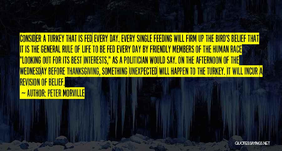 The Best Thanksgiving Day Quotes By Peter Morville