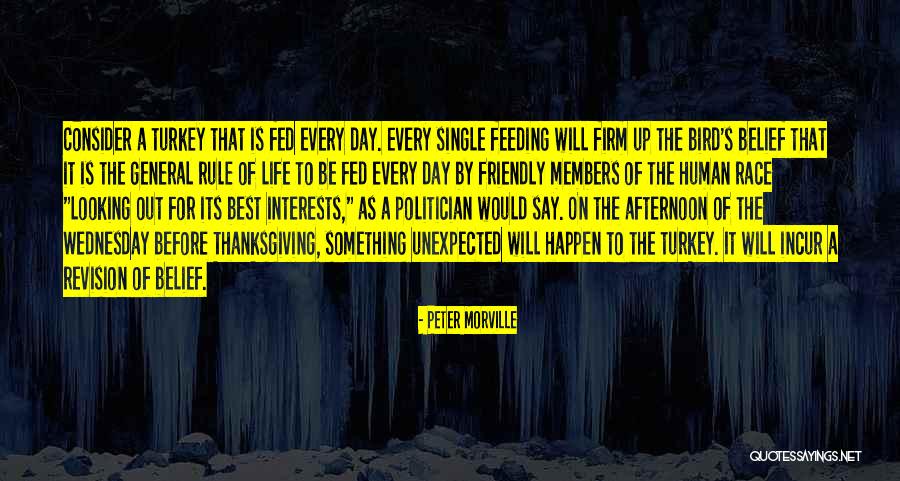 The Best Thanksgiving Day Quotes By Peter Morville