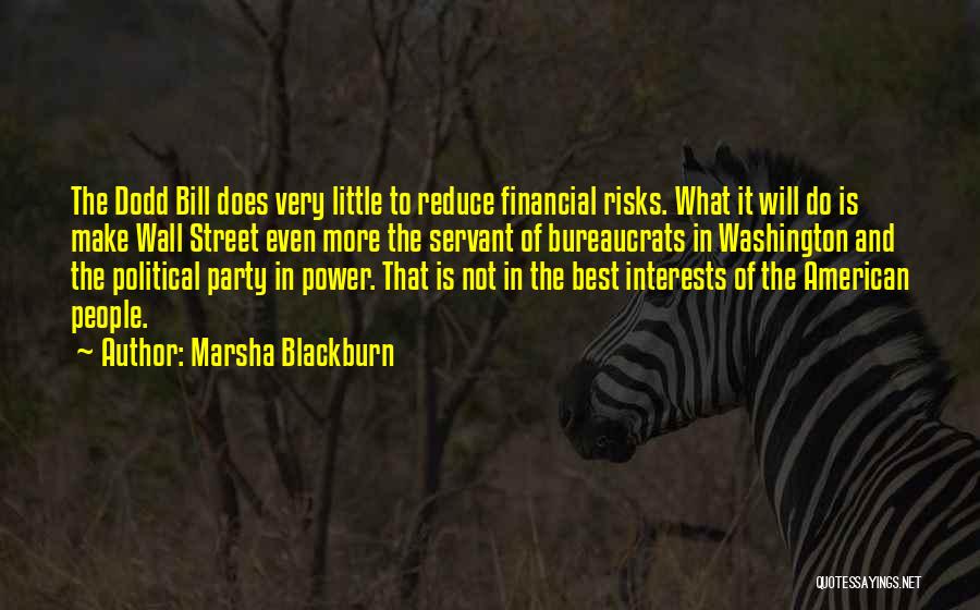 The Best Wall Street Quotes By Marsha Blackburn