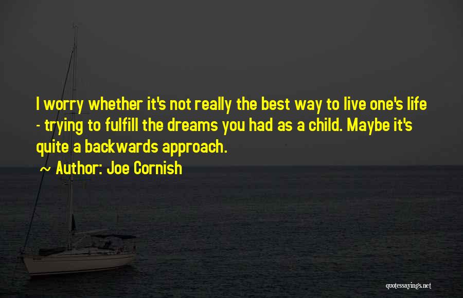 The Best Way To Live Life Quotes By Joe Cornish