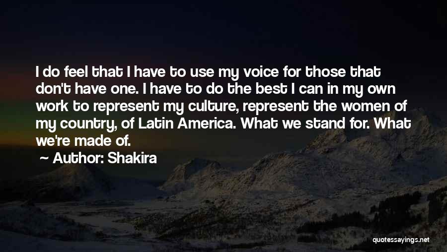 The Best We Can Do Quotes By Shakira