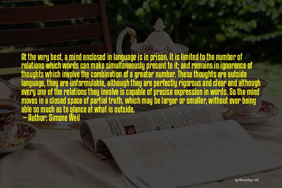 The Best Words Quotes By Simone Weil