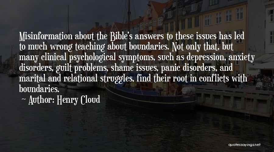 The Bible And Life Quotes By Henry Cloud