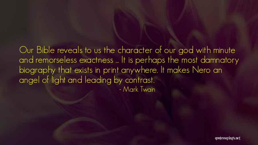 The Bible Atheist Quotes By Mark Twain