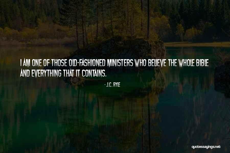 The Bible Quotes By J.C. Ryle The Bible Quotes By J.C. Ryle