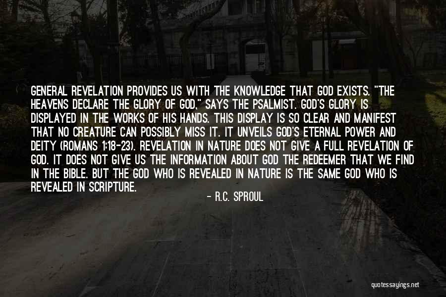 The Bible Quotes By R.C. Sproul