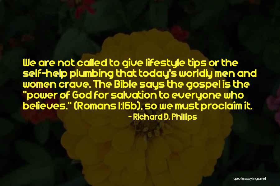 The Bible Quotes By Richard D. Phillips